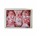 “Family with a bat” fine art print